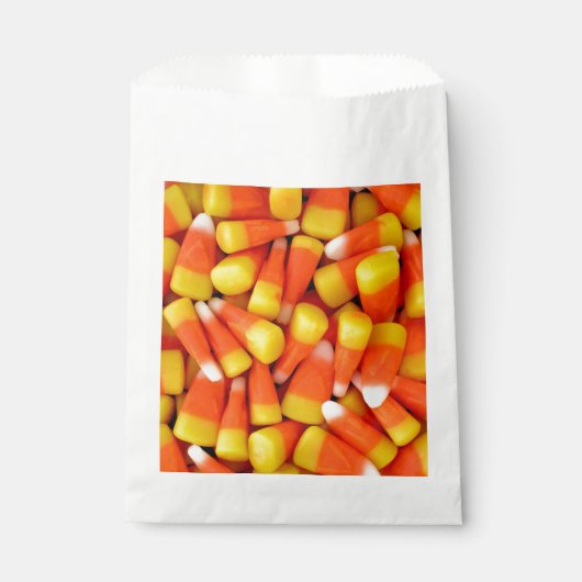 Candy Corn Halloween-Party Paper Geschenktütchen (Vorderseite)