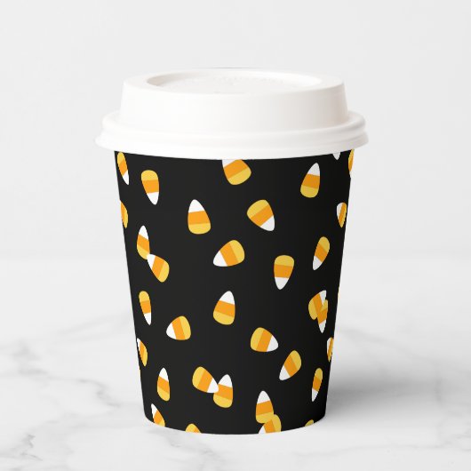 Candy Corn Halloween-Party Pappbecher (Links)