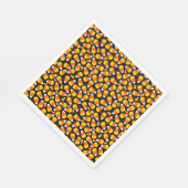 Candy Corn Halloween Serviette (Ecke)