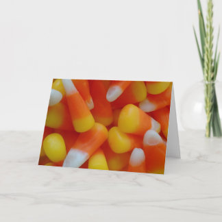 Candy Corn Happy Halloween Card anpassbar Karte