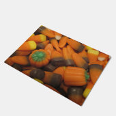 Candy Corn Herbst Saison Doormat Fußmatte (Schrägansicht)