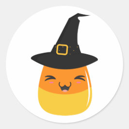 Candy Corn Hexe Halloween Emoji Stickers