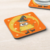 Candy Corn Hexe Halloween Untersetzer (Linke Seite)