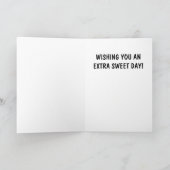 Candy Corn ist das Böse Karte (Innenseite)