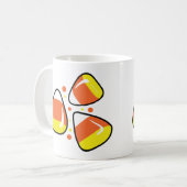 Candy Corn Kaffeetasse (Vorderseite Links)