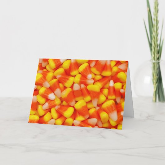 "Candy Corn" Karte (Vorderseite)