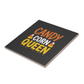 Candy Corn Königin Halloween Grafik_1 Fliese (Seite)