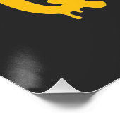 Candy Corn Königin Halloween Grafik_1 Poster (Ecke)