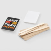 Candy Corn Königin Halloween SVG Design Fächer (Non-assembled)
