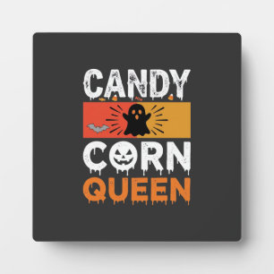 Candy Corn Königin Halloween SVG Design Fotoplatte