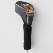 Candy Corn Königin Halloween SVG Design Golf Headcover (angewinkelt)