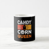 Candy Corn Königin Halloween SVG Design Kaffeetasse (Mittel)