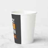 Candy Corn Königin Halloween SVG Design Pappbecher (Links)