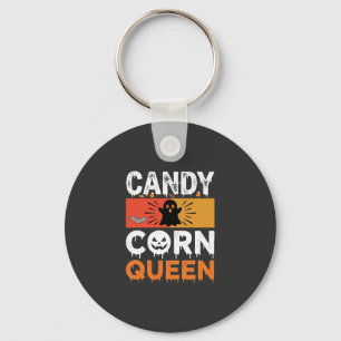Candy Corn Königin Halloween SVG Design Schlüsselanhänger