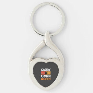 Candy Corn Königin Halloween SVG Design Schlüsselanhänger