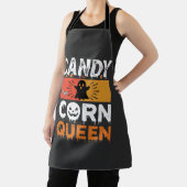 Candy Corn Königin Halloween SVG Design Schürze (InSitu)