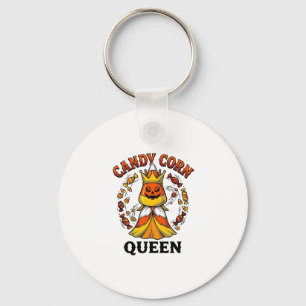 Candy Corn Königin Vintage Halloween Süßigkeiten S Schlüsselanhänger