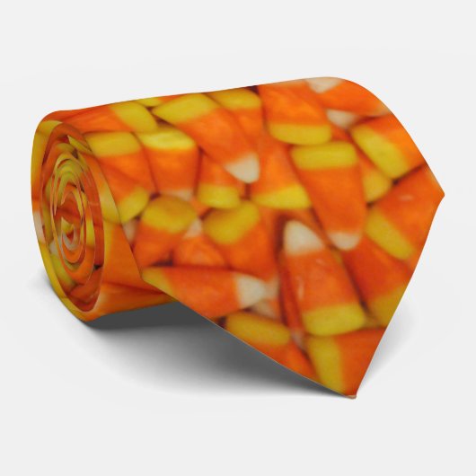 Candy Corn Krawatte (Gerollt)
