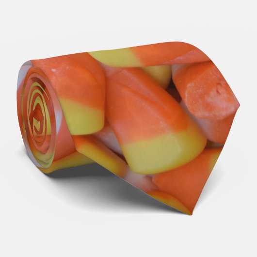 Candy Corn Krawatte (Gerollt)