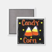 Candy Corn Magnet (Vorderseite/Rückseite)
