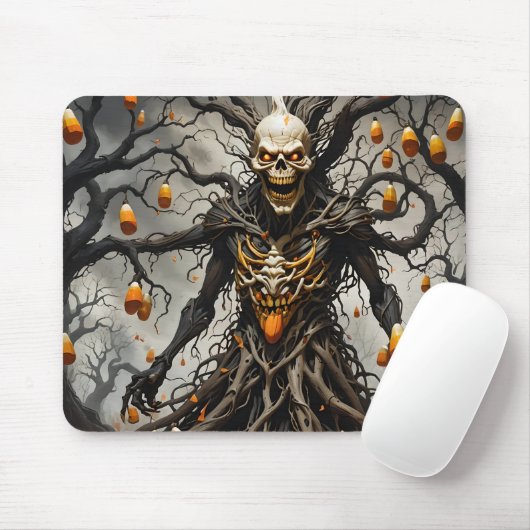 Candy Corn Man Mousepad (Mit Mouse)