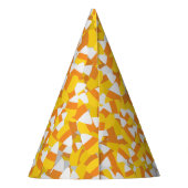 Candy Corn Medley Partyhütchen (Rückseite)