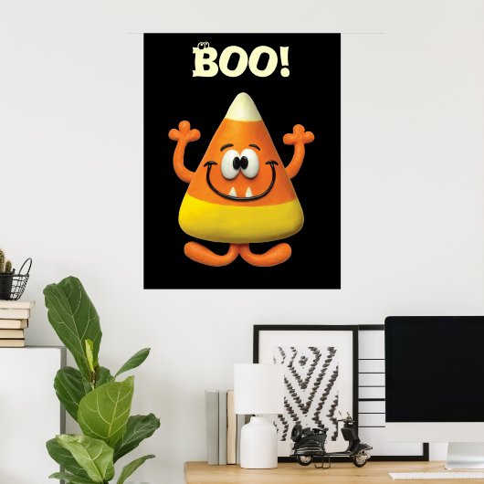 Candy Corn Monster Poster (Heimbüro)