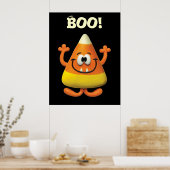 Candy Corn Monster Poster (Küche)
