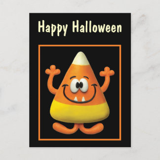 Candy Corn Monster Postkarte