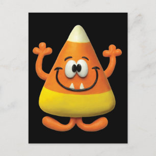Candy Corn Monster Postkarte