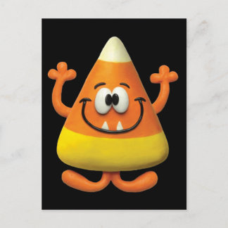 Candy Corn Monster Postkarte