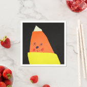 Candy Corn Monster Serviette (Beispiel)