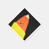 Candy Corn Monster Serviette (Ecke)