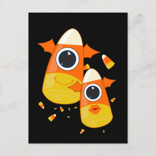 Candy Corn Monsters Postkarte