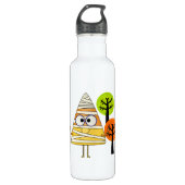 Candy Corn Mummy Halloween Trinkflasche (Vorderseite)