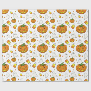 Candy Corn Muster Geschenkpapier