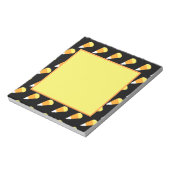 Candy Corn Notizblock (Gelb, Orange & Weiß) (Rotiert)