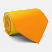 Candy Corn Ombre Halloween Krawatte (Gerollt)