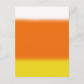 Candy Corn Ombre Postkarte (Vorderseite)