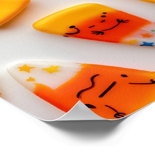 Candy Corn Parade Poster (Ecke)