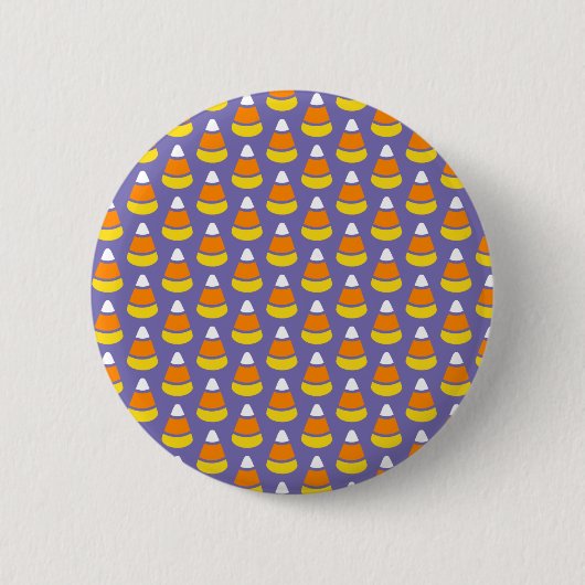Candy Corn Pattern Button (Vorderseite)