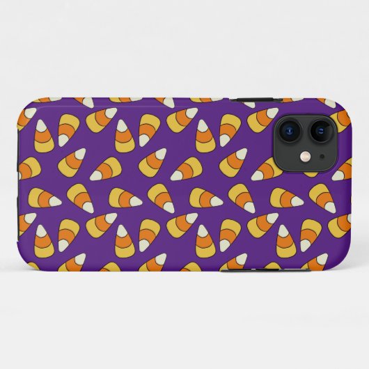 Candy Corn Pattern Case-Mate iPhone Hülle (Rückseite (Horizontal))