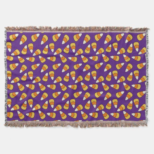 Candy Corn Pattern Decke (Vorderseite)