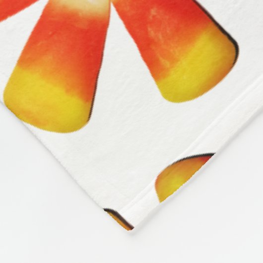 Candy Corn Pattern Fleecedecke (Ecke)