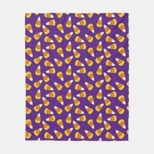 Candy Corn Pattern Fleecedecke