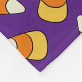 Candy Corn Pattern Fleecedecke (Ecke)