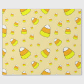 Candy Corn Pattern Halloween Geschenkpapier (Flach)