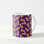 Candy Corn Pattern Kaffeetasse (VorderseiteRechts)