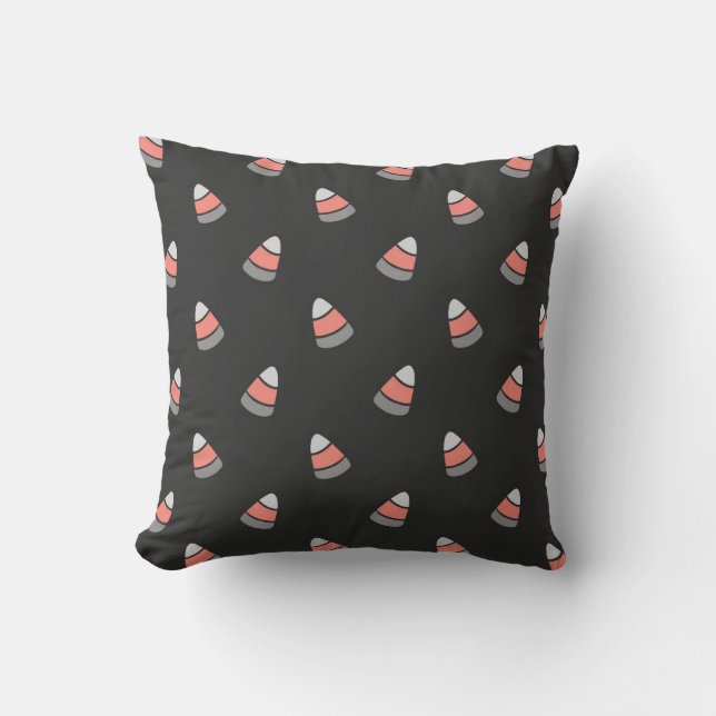 Candy Corn Pattern Kissen (Vorderseite)