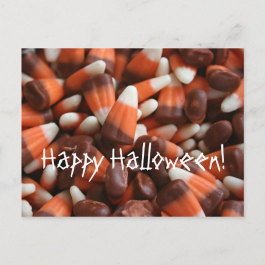 Candy Corn Postcard Postkarte (Vorderseite)